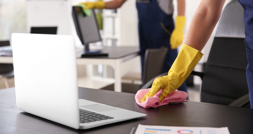 How to disinfect office equipment